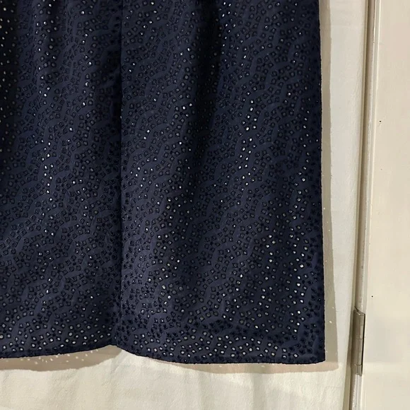 Vintage Sevier Skirts Blue Embroidered Skirt –Estimated Size 20W (1X–2X) - Picture 4 of 16